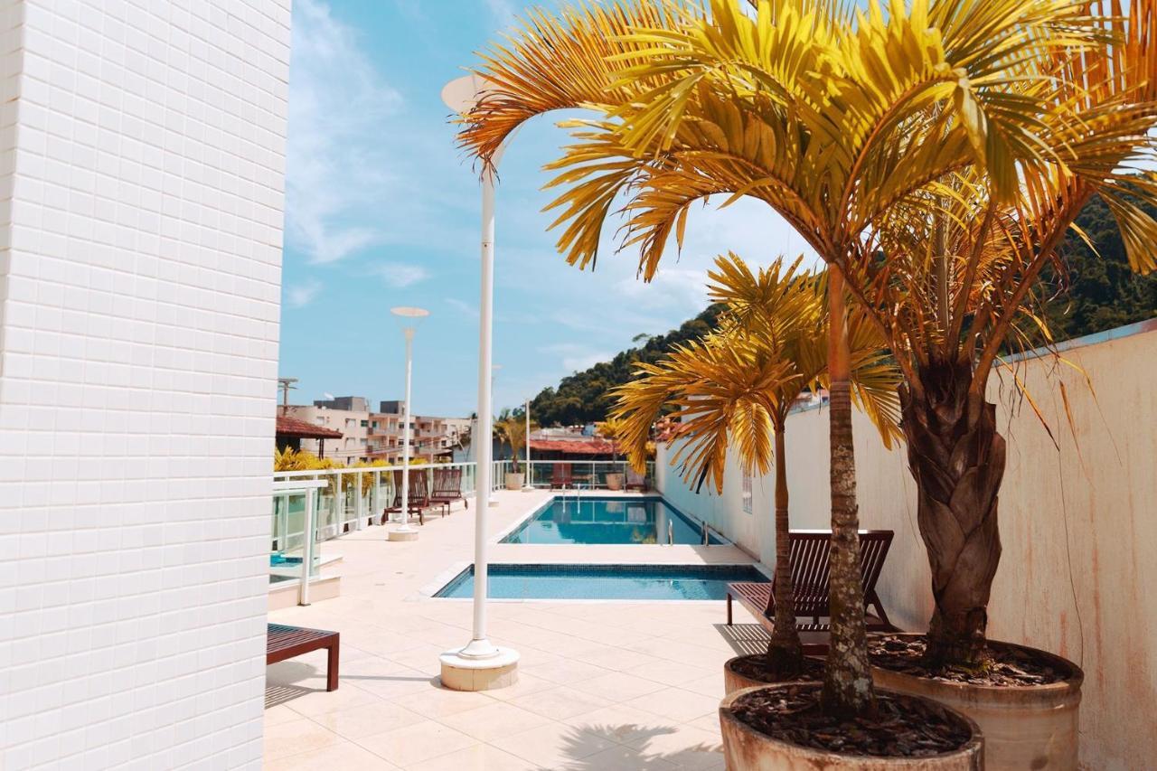 Apto Na Praia Grande - Ubatuba No 4º Andar Com Ar E Wi-Fi Proximo Do Mar! Dış mekan fotoğraf