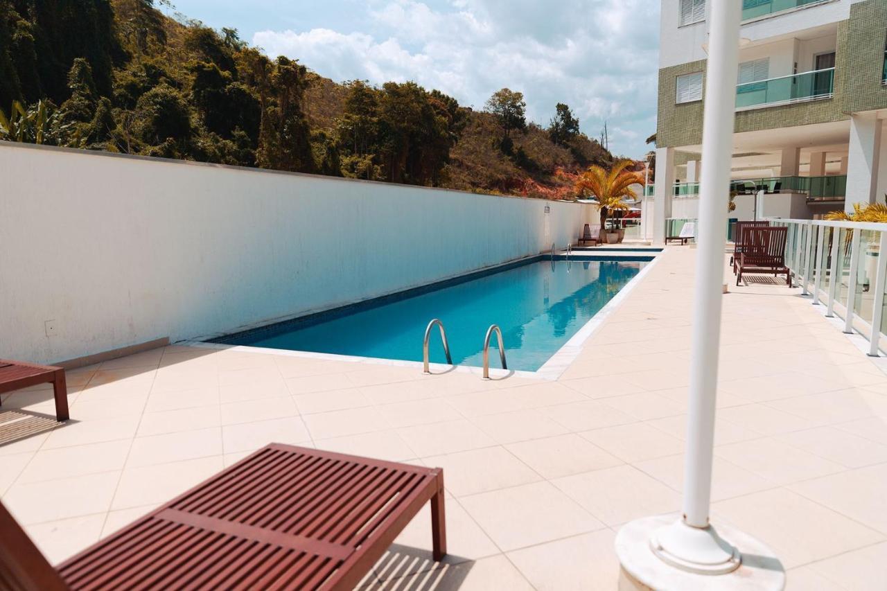 Apto Na Praia Grande - Ubatuba No 4º Andar Com Ar E Wi-Fi Proximo Do Mar! Dış mekan fotoğraf